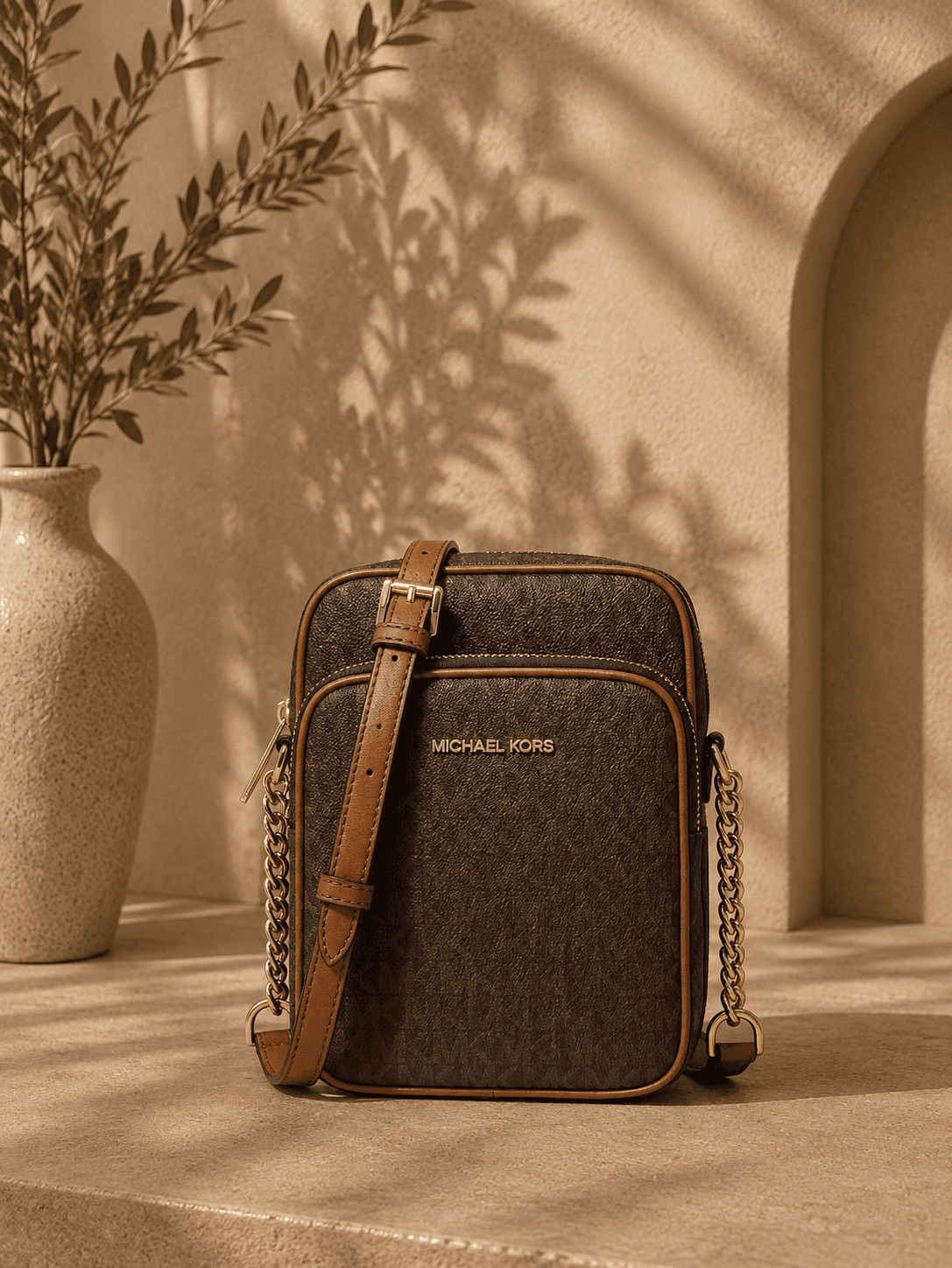 Jet Set Travel Medium Logo Crossbody Bags