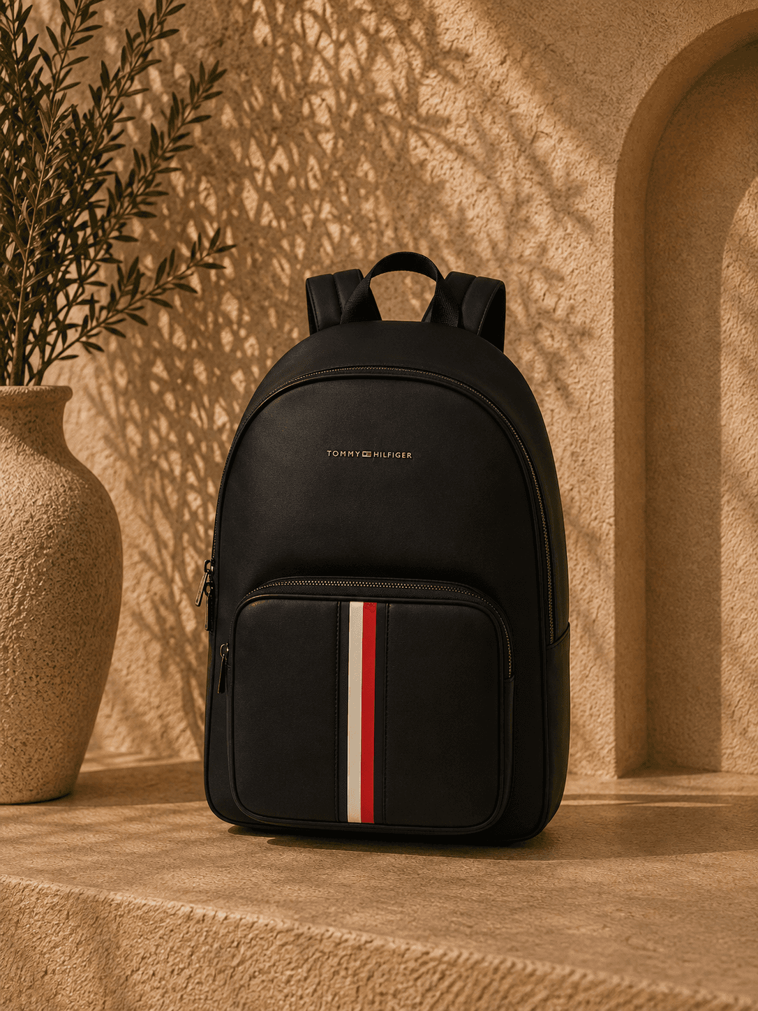 Signature Stripe Backpack