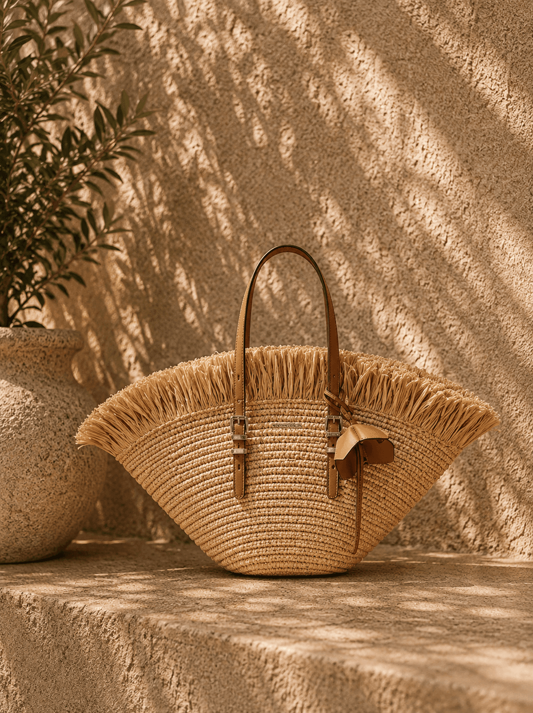 Isa Small Hand-Crocheted Tote Bag