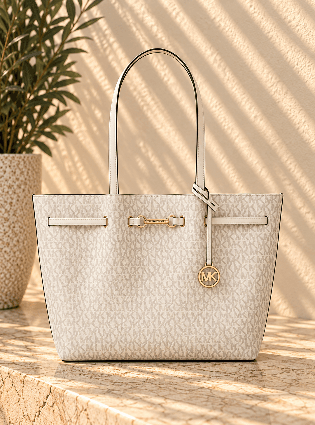 Carson Large Signature Logo Tote Bag